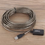 10m Usb 2.0 Type A Male To Female Extension Extender Cable C