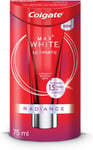 Colgate Max White Ultimate Radiance Toothpaste, at Home Whitening Toothpaste Cli