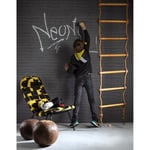 Noordwand Good Vibes tapet Chalkboard Brick Wall sort og grå