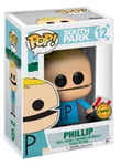 Figurine Funko Pop - South Park N°12 - Phillip Tenant Un Drapeau Canadien (Chase) (13276)