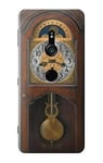 Grandfather Clock Antique Wall Clock Case Cover For Sony Xperia XZ3