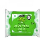 Beauty Formulas Aloe Vera MakeUp Remover Wipes aloe ansiktssminkborttagningsservetter 30 st. (P1)