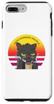 iPhone 7 Plus/8 Plus Angry Coffee Cat Humour Coffee Monday Hate Morning People Case