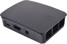 Officiell Raspberry Pi 3 Model B låda - Svart