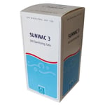 Spacare Sunwac 3 Klortabletter 32/160stk - for bad 100-200 Liter 160 stk