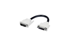 StarTech.com 6in DVI-D Dual Link Digital Port Saver Extension Cable M/F - DVI-D Male to Female Extension Cable - 6 inch - 2560x1600 (DVIDEXTAA6IN) - DVI-förlängningskabel - 15.2 cm