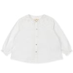 Konges Sløjd Rilo collar shirt – optic white - 18m