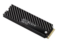 WD Black SN750 NVMe SSD WDS200T3XHC - SSD - 2 To - interne - M.2 2280 - PCIe 3.0 x4 (NVMe) - dissipateur de chaleur intégré