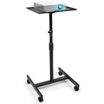 Duronic Projector Stand WPS20 | Adjustable Video Projector Floor Table on Wheels