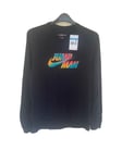NEW Nike Jordan Jump Man Flight MVP Long Sleeve Crew Neck T-Shirt Size Medium