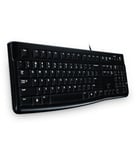Logitech K10 Corded Keyboard :: 920-002498  (Data Input Devices > Keyboards)