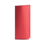 Alvotex CHIC Soft Point 50 Serviettes de table jetables 1/8 plis semblables à du tissu Rouge 32 x 38 cm