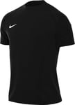 Nike Knit Soccer Jersey M NK Dfadv Vapor Iv JSY SS, Black/Black/Black/White, DR0666-010, 3XL