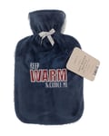 Country Club Sherpa Back Fleece 2L Hot Water Bottle: Keep Warm