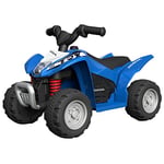 TURBO CHALLENGE - Quad Honda VTA - Porteur Elèctrique - 119713 - Scooter - Bleu - Prêt à Rouler - 25Kg Max - Plastique - Batteries Rechargeables - À partir de 18 Mois