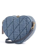Coach Quilted Heart Crossbody bag jeans