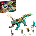 LEGO LEGO® NINJAGO 71746 Le Dragon de la Jungle, Jouet Construction, avec Minifigurines Llyod