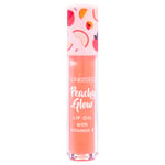 Sunkissed Peachy Glow Lip Oil, Peach Lip Gloss with Vitamin E