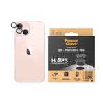 PanzerGlass iPhone 13 Mini Hoops linsskydd med aluminiumram, svart