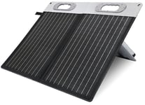 Solcellepanel  60Watt, sammenleggbart, 2-fold, sort