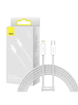 Baseus USB-C cable for Lightning Dynamic Series 20W 2m (white)