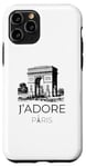 iPhone 11 Pro I love Paris J-Adore Paris Case