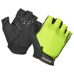 GripGrab Women's ProRide RC Max Padded Short Finger Summer Gloves - High Vis Yellow / XSmall