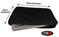 GEM Laptop Sleeve for 13-Inch Laptop / MacBook Air / MacBook Pro - Grey