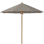 Glatz, Teakwood parasoll 350 cm Kat.4 461 Taupe