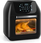 Aigostar 12L Air Fryer Oven Multifunctional with Rotisserie, Digital Air... 