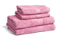 3-PACK FROTTE FAIR TRADE ROSA 90X150 CM 550G/M² - LORD NELSON