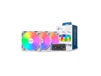 Montech Gf120 Pwm Argb-Fläkt, 3-Pack - 120 Mm, Vit