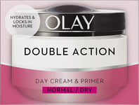 3 x Olay Double Action Day Cream & PRIMER Normal/Dry, 50ml.