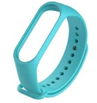 Sago Colourful Waterproof Replacement Bands for Xiaomi Mi Band 3/4 (Turquoise)