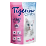 Tigerino Crystals Fun/Sensitive - färgglatt kattströ - Rosa 5 l