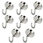 INF Magnetisk krok 8-pack 1.5 kg