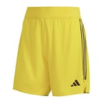 Adidas Femme Shorts (1/4) Short Long Tiro 23 League, Team Yellow/Black, HR9752, 2XL