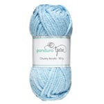 Garn Chunky Acrylic 50g ljusblå