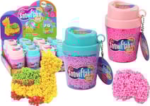 Leantoys Squishy Styrofoam-Bollar Massa I En Kopp Rosa Lean Toys