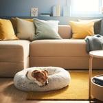 IKEA IKEA UTSÅDD djurbädd, ljusgrå, M, M M