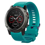 Garmin Forerunner 935 / Fenix 5 / 5 Plus silicone watch band - Dark Green