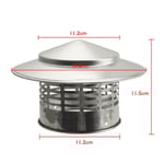 Ventilerad Skorstenshuv 110MM 110mm
