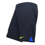 Inter FC DX2711-010 Inter M NK DF STAD Short HA Shorts Homme Black/Lyon Blue/Vibrant Yellow Taille XS