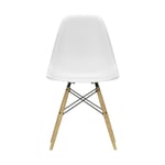 Vitra Eames Plastic Side Chair RE DSW stol 85 cotton white-ash