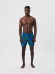 Borg Print Swim Shorts