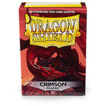 Dragon Shield - Classic Standard Size Sleeves 100Pk - Crimson, ART10021