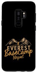 Coque pour Galaxy S9+ Everest Basecamp Népal Mountain Lover Hiker Saying Everest