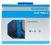 Shimano PD-GR400 Flat Platform MTB BMX Pedals Blue, NIB, Lighter than GR500