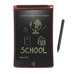 NOLOGO JSWFZ 8.5 Inch LCD Writing Tablet Digital Drawing Tablet Handwriting Pads Portable Electronic Tablet Board ultra-thin Board ( Color : Red )