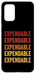 Coque pour Galaxy S20+ Définition consommable, Expendable